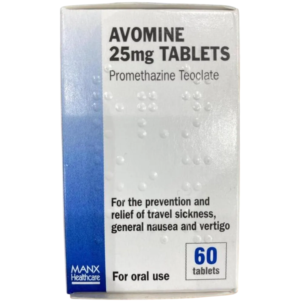 Avomine 25mg x60