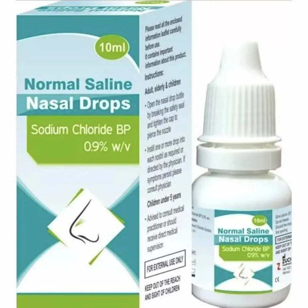 Bell Healthcare's Normal Saline Nasal Drops 10ml