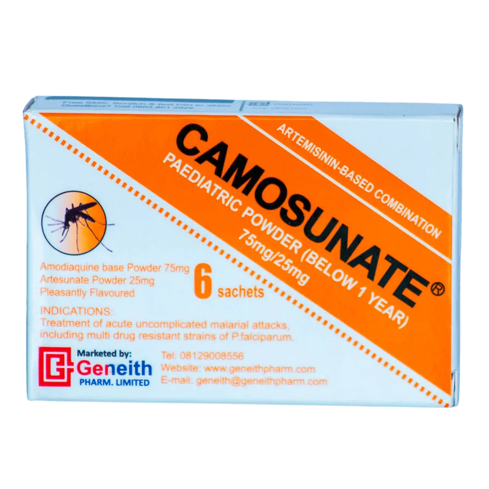 Camosunate Pediatric Powder (Below 1 year) x6 Satchets