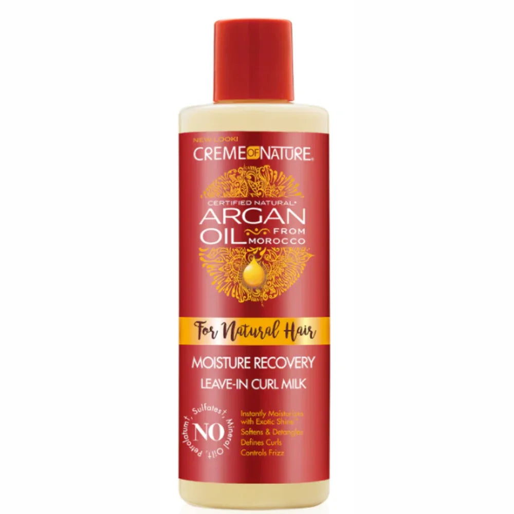 Creme of Nature Argan Oil Natural Hair Leave-in Curl Milk 8oz