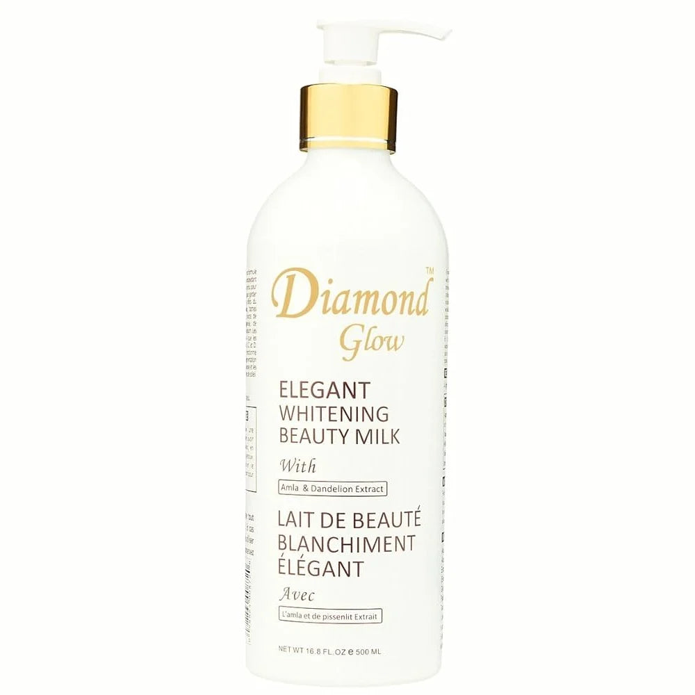 Diamond Glow Elegant Whitening Beauty Milk 500ml
