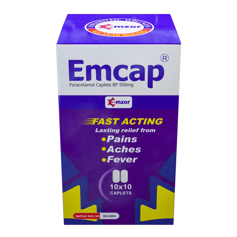 Emcap Paracetamol 500mg x1000