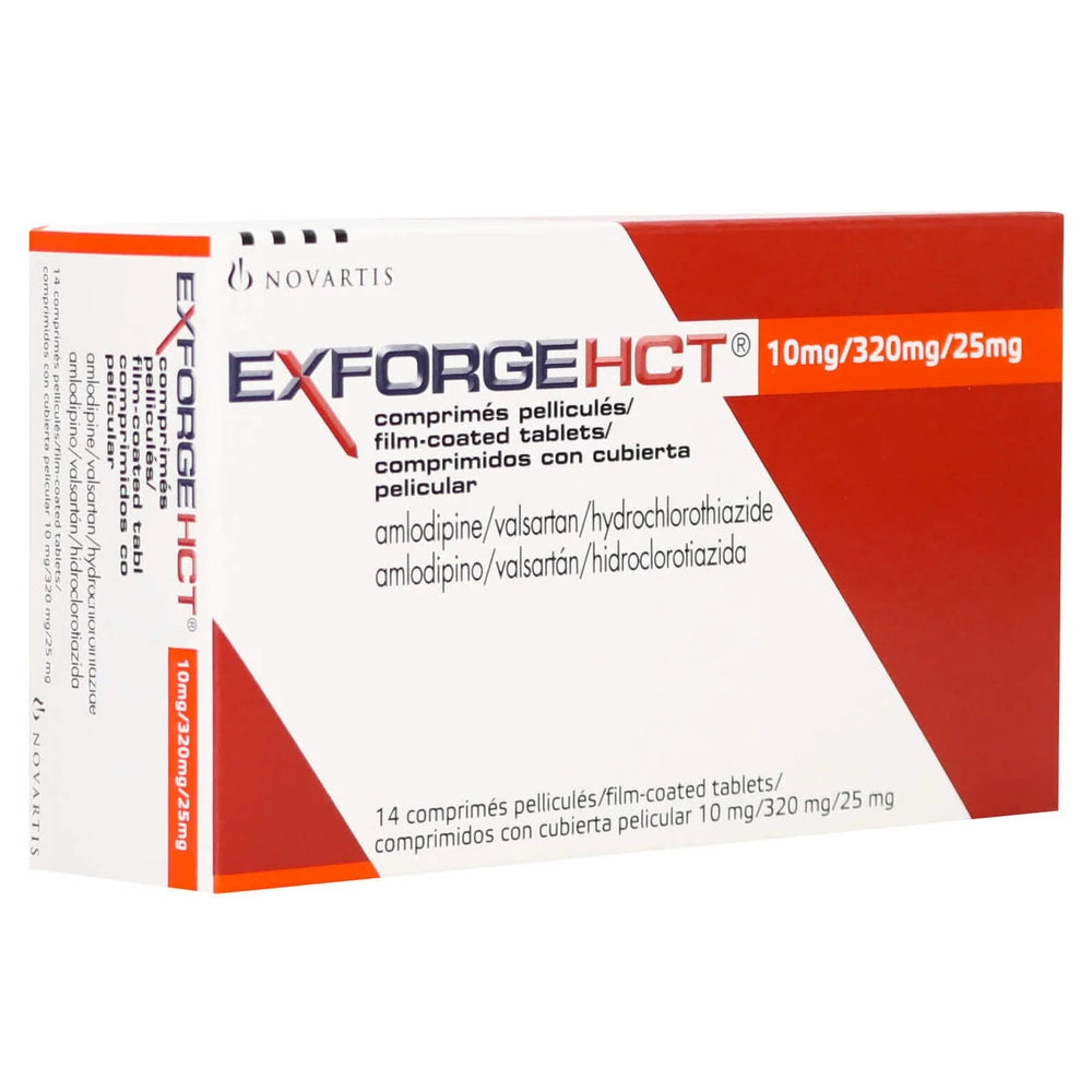 Exforge HCT 10mg/320mg/25mg x28