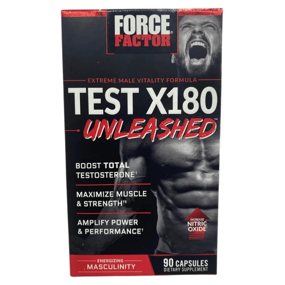 Force Factor Test x180 Unleashed Capsule x90