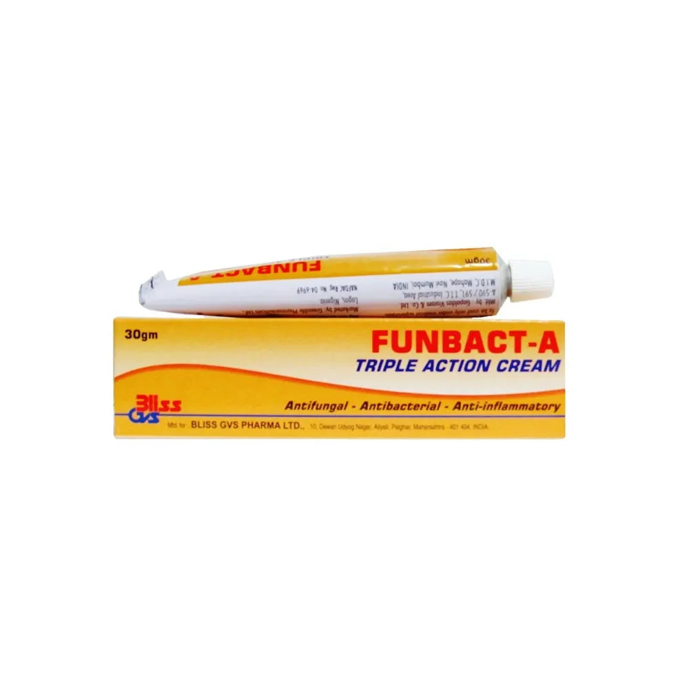 Funbact-A Triple Action Cream 30g