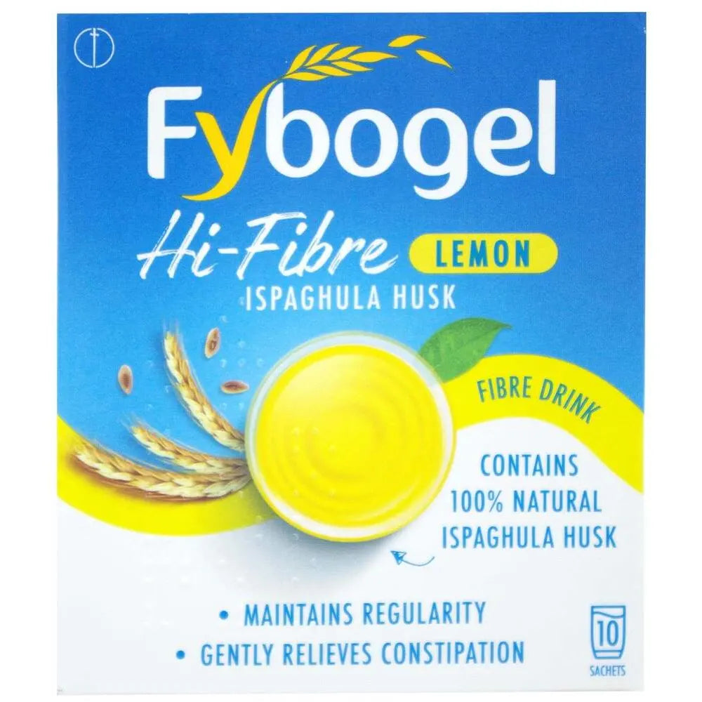 Fybogel Hi-Fibre Powder (Lemon) x10 Sachets