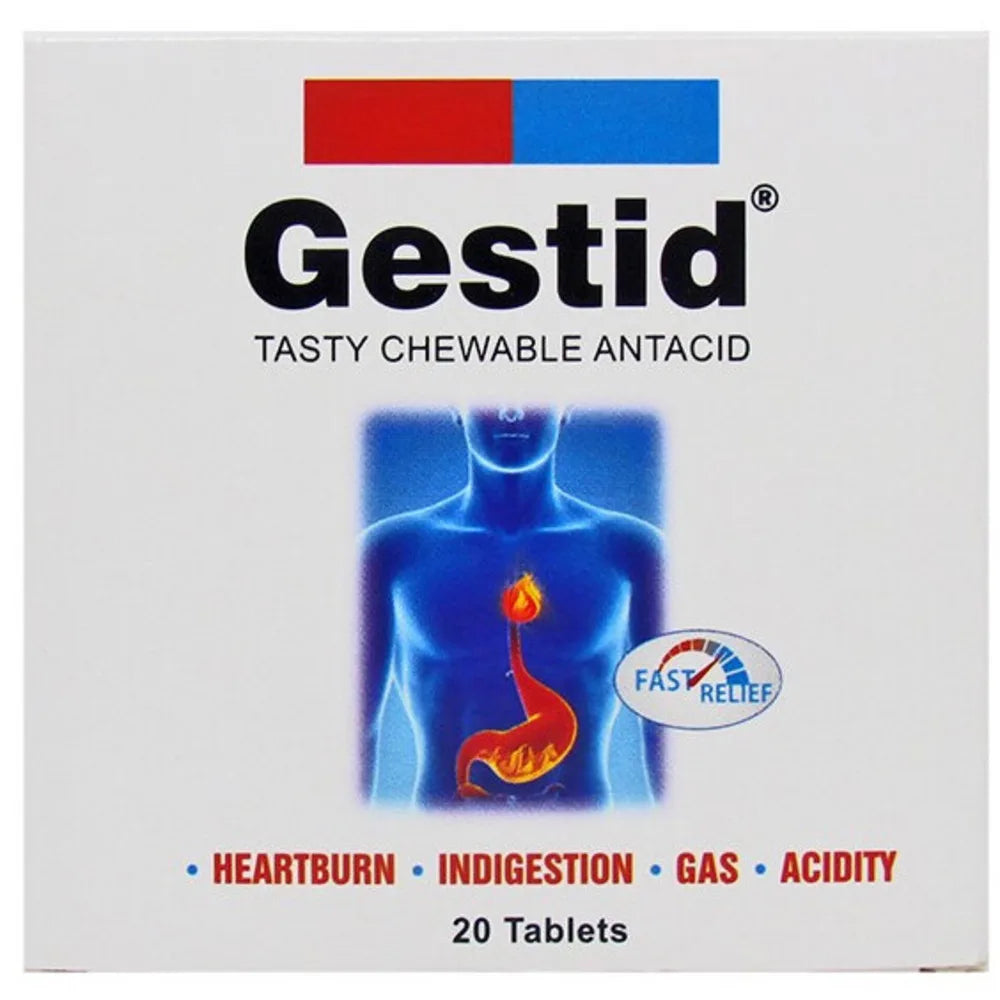 Gestid Tasty Chewable Antacid x20