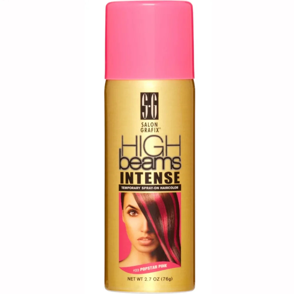 High Beams Intense Temporary Spray-On Hair Color 2.7oz 22 Popstar Pink