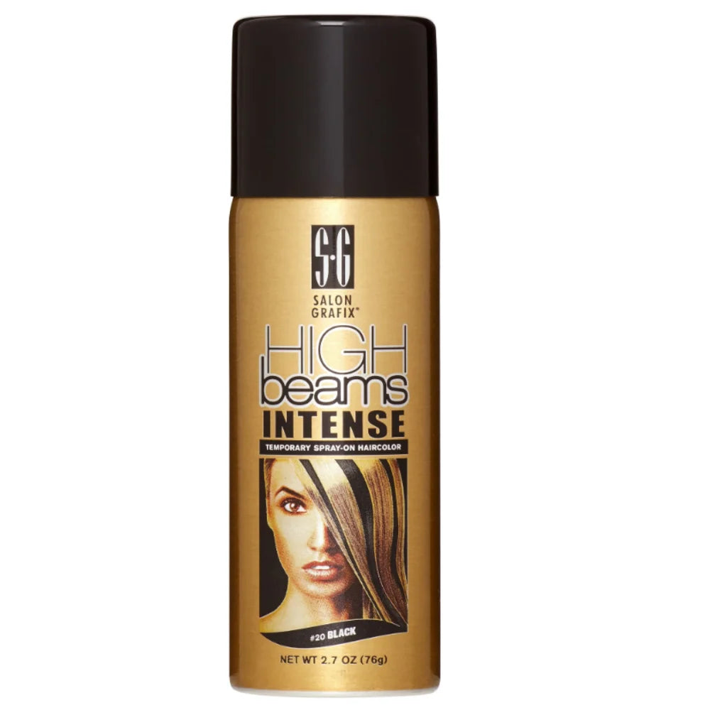 High Beams Intense Temporary Spray-On Hair Color 2.7oz 30 Black