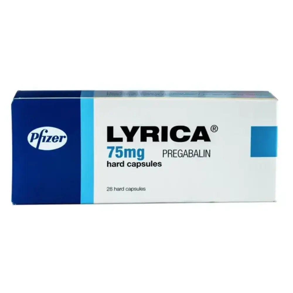 Lyrica (Pregabalin) 75mg Caps x28