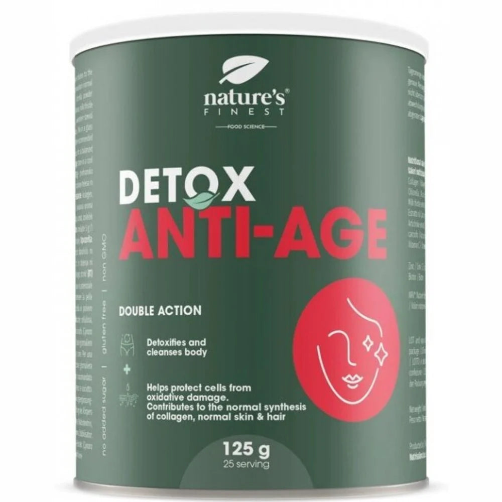 Nature's Finest Detox Anti Age Double Action 125g
