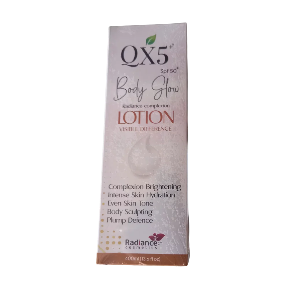 Qx5 Body Glow Lotion Visible Difference 400ml