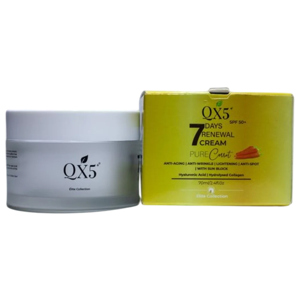 Qx5 Pure Carrot Renewal Face Cream Elite 70ml