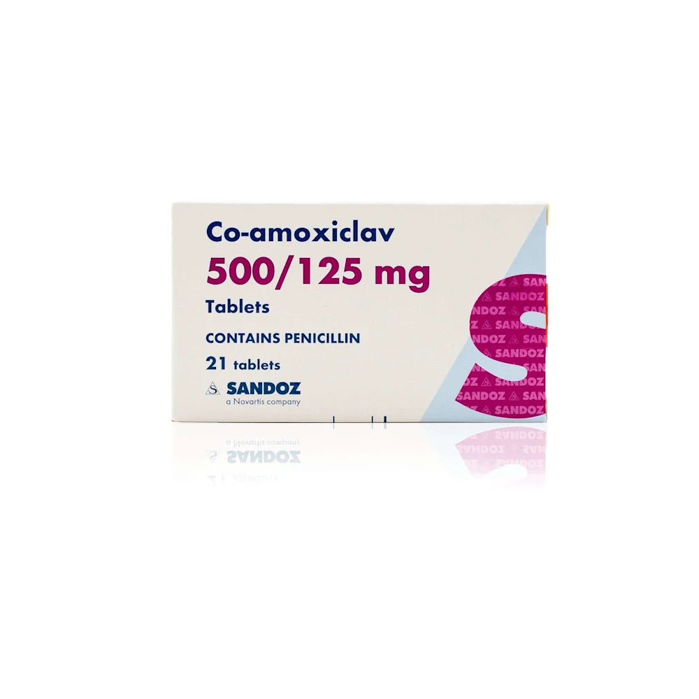 Sandoz Co-Amoxiclav 500/125mg x21