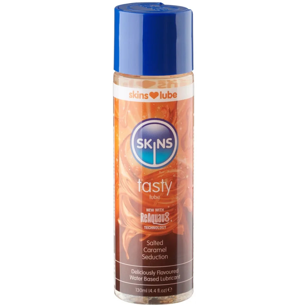 Skins Edible Tasty Lube Salted Caramel Seduction 130ml