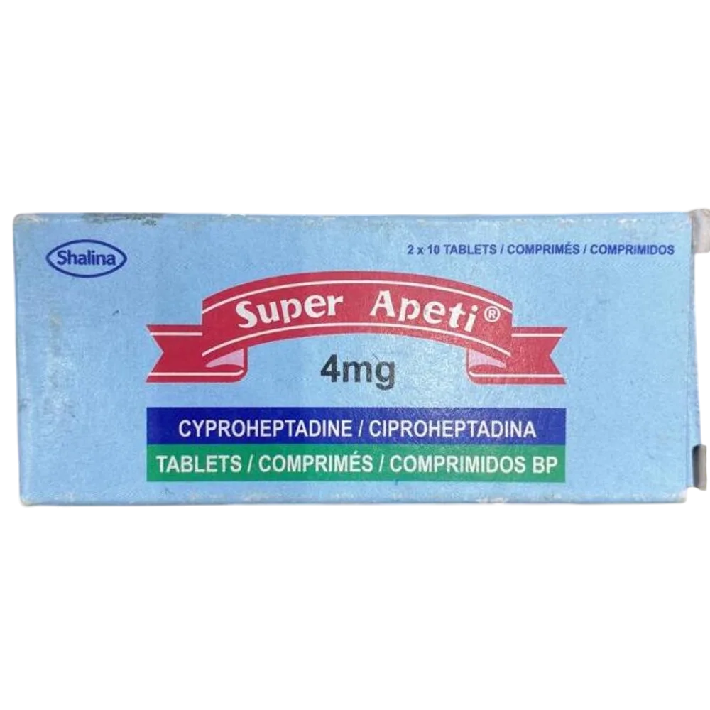 Super Apeti Cyproheptadine 4mg x20