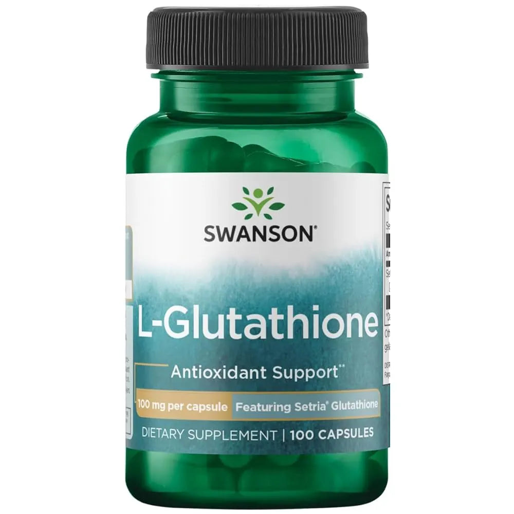 Swanson L-Glutathione 100mg Capsule x100