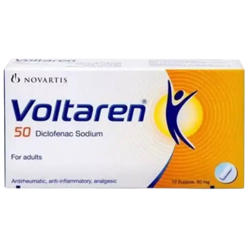 Voltaren 50mg Suppository x10