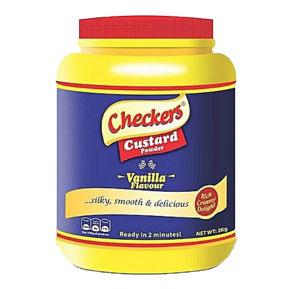 Checker's Custard Vanilla 2KG x1