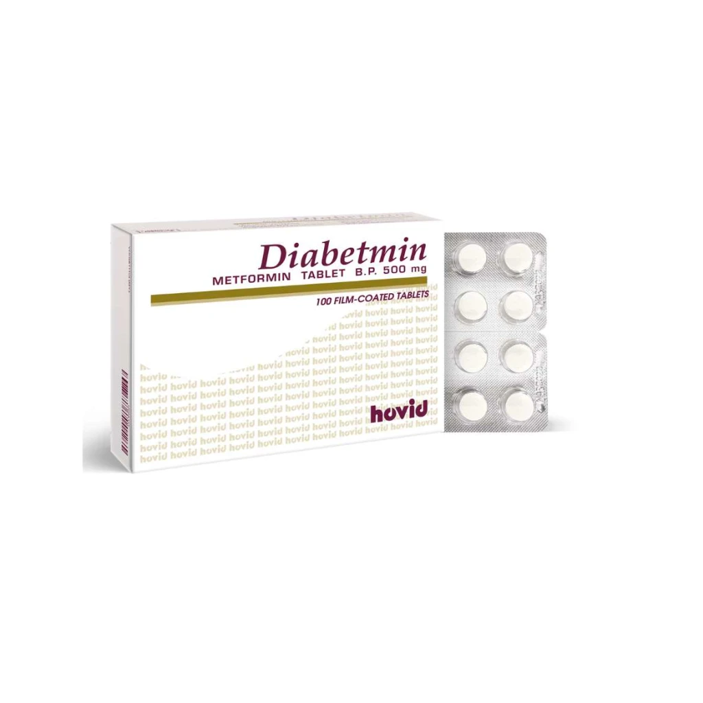Diabetmin (Metformin) 500mg Blister Tablets x 100