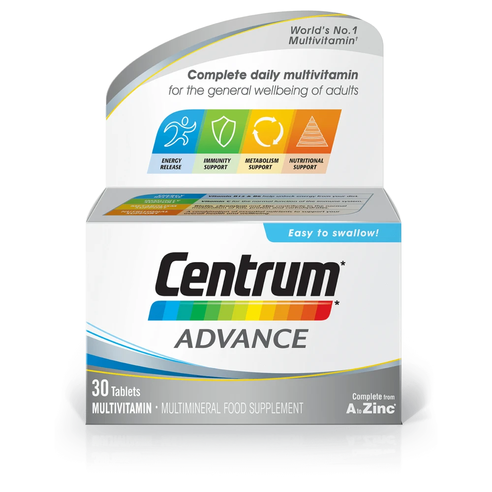 Centrum Advance Multivitamin Tablets x30