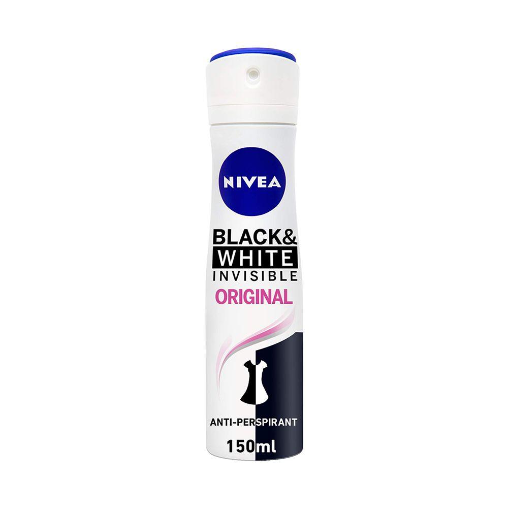 Klem gans Vervullen Nivea Invisible Black & White Deodorant Spray for Women 150ml