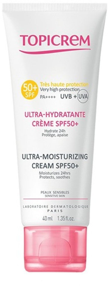 Topicrem Ultra-Moisturizing Cream SPF50+ 40ml