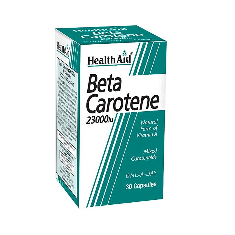 HealthAid Beta Carotene 23000IU Capsules X 30