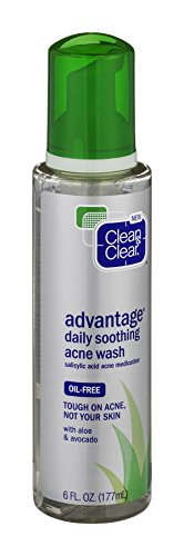 Clean & Clear Advantage Daily Soothing Acne Wash 177ml