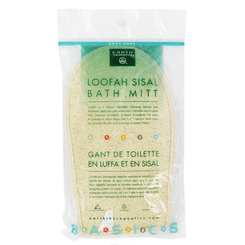 Earth Therapeutics Loofah Sisal Bath Mitt