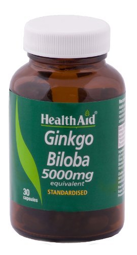 HealthAid Ginkgo Biloba 5000mg Capsules X 30