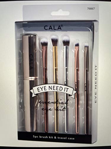 Cala Eye Need It Essential Brush Kit Travel Case