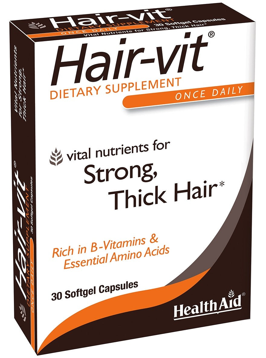 HealthAid Hair-Vit Capsules X 30