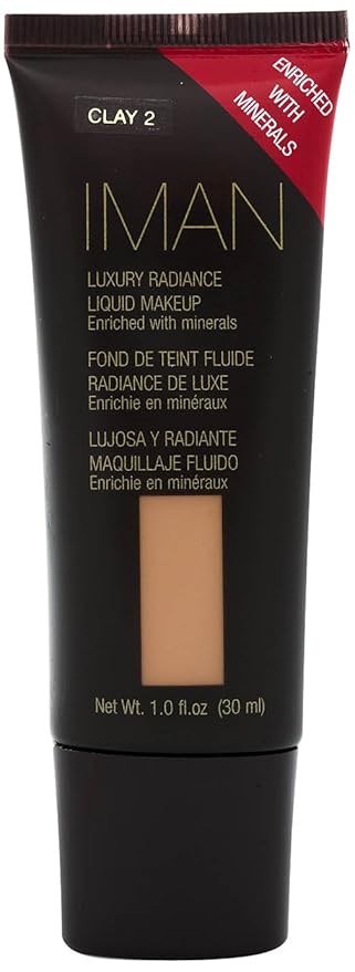 Iman Luxury Radiance Liquid Makeup - Clay 2