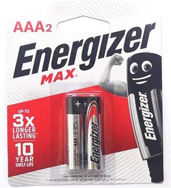 Energizer Max Battery AAA x 2