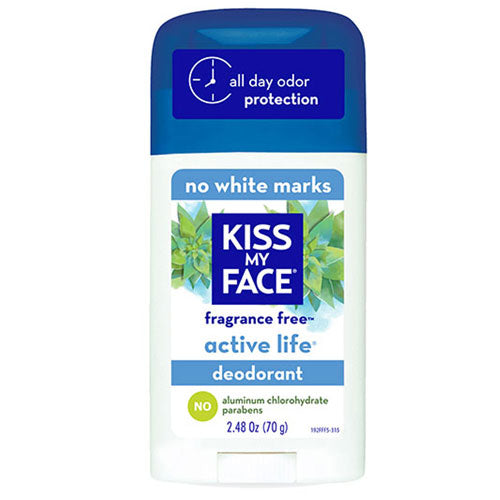 Kiss My Face Active Life Deodorant Stick 2.48 oz