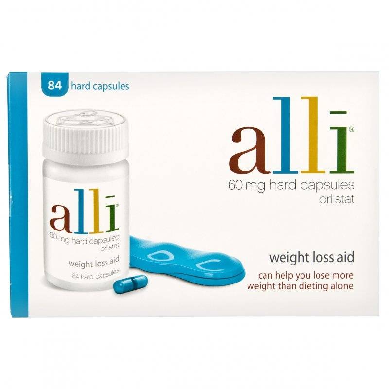 Alli (Orlistat) Capsules 60mg X 84