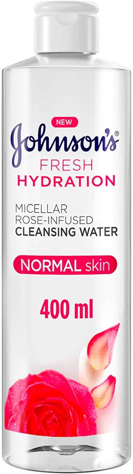 Johnson’s Fresh Hydration Micellar Rose-Infused Cleansing Water 400ml