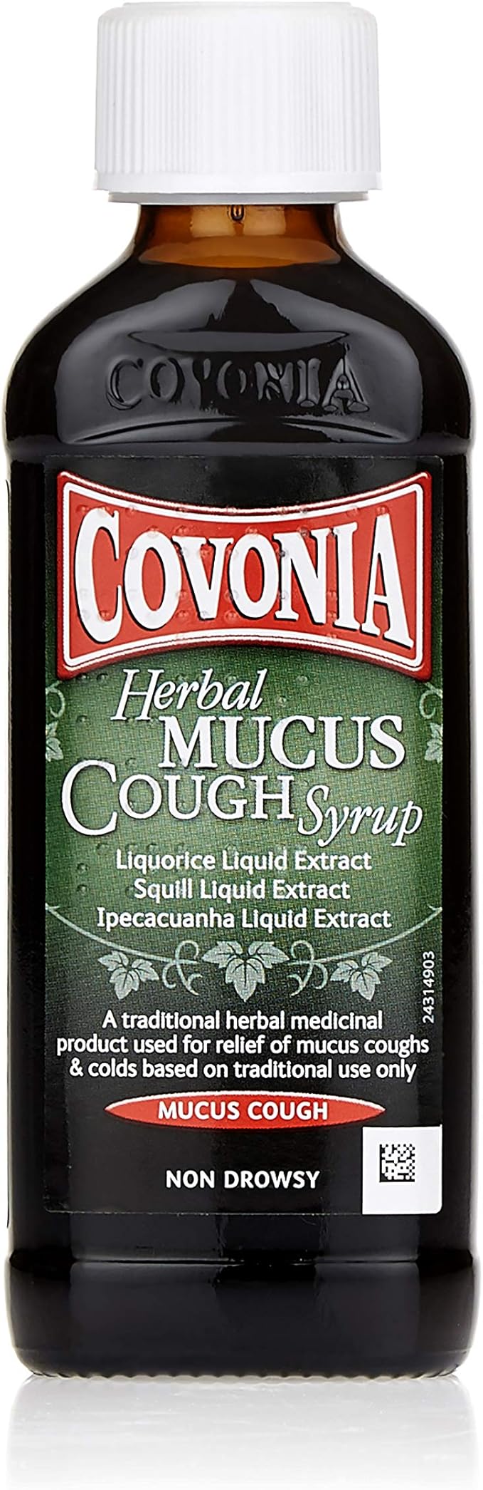 Covonia Herbal Mucus Cough Syrup 150ml