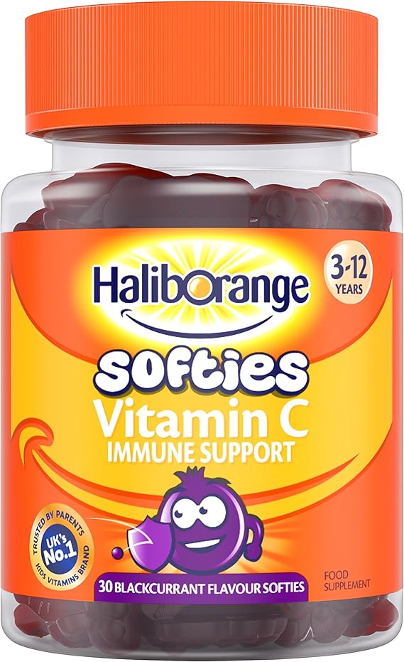 Haliborange Vitamin C Immune Support (Blackcurrant) Softies X 30