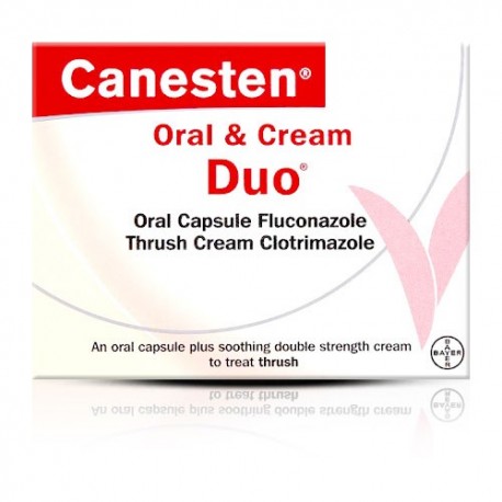 Canesten Duo (Combined Oral Capsule & Cream)