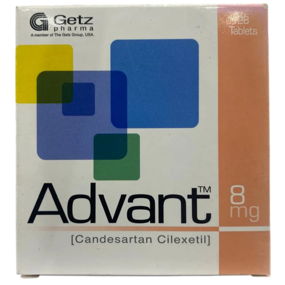 Advant (Candersartan Cilexetil) 8mg Tablet x28