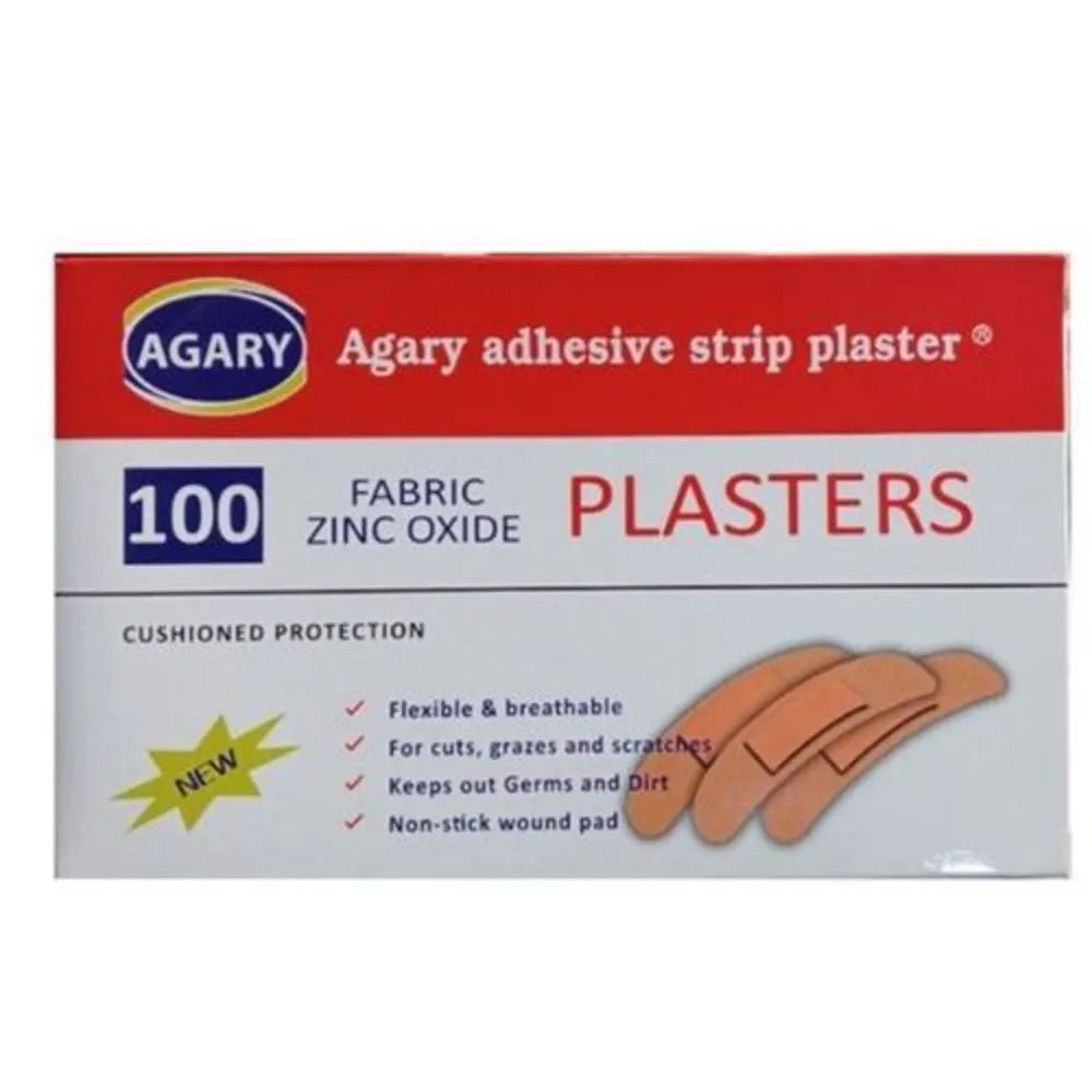 Agary Adhesive Plaster Strips x100 pieces