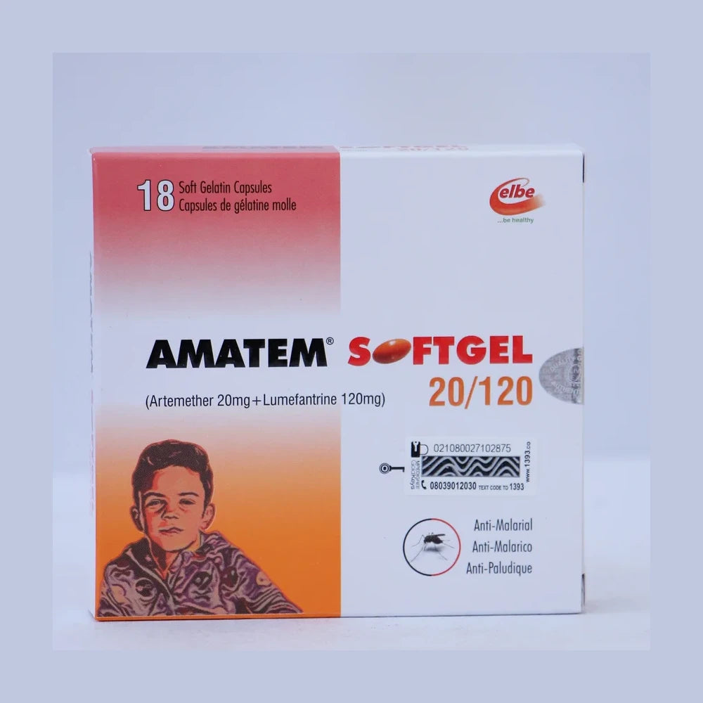 Amatem Forte Softgel 20/120Mg X18