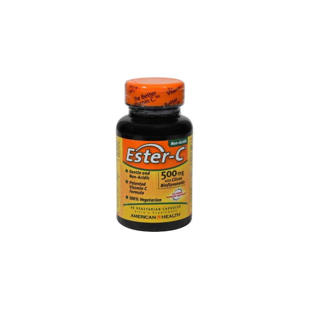 American Health Ester C 500mg With Citrus Bioflavonoids Caps x60