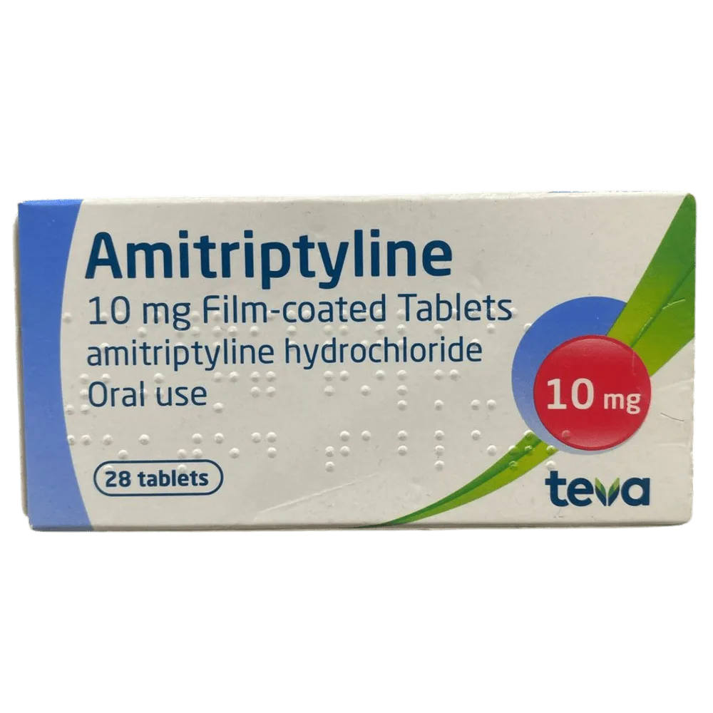 Amitriptyline Teva 10mg Tablets x28