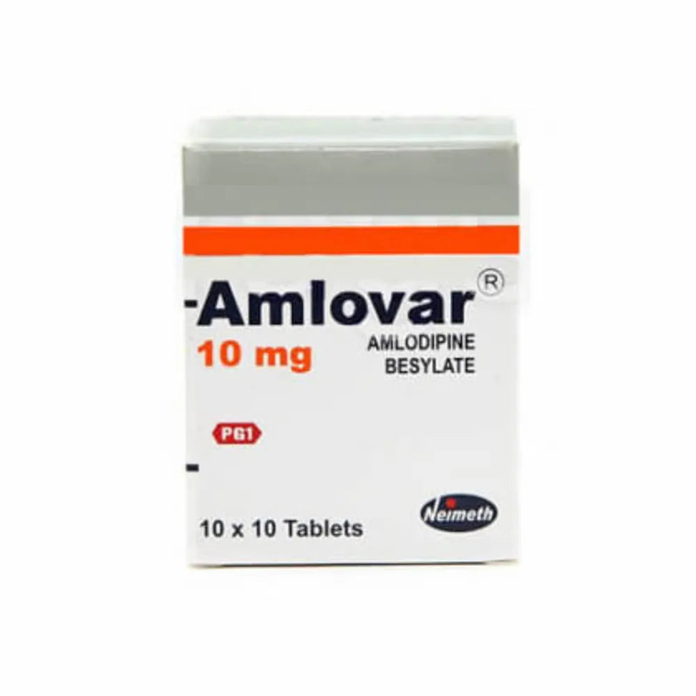 Amlovar Amlodipine 10mg x100