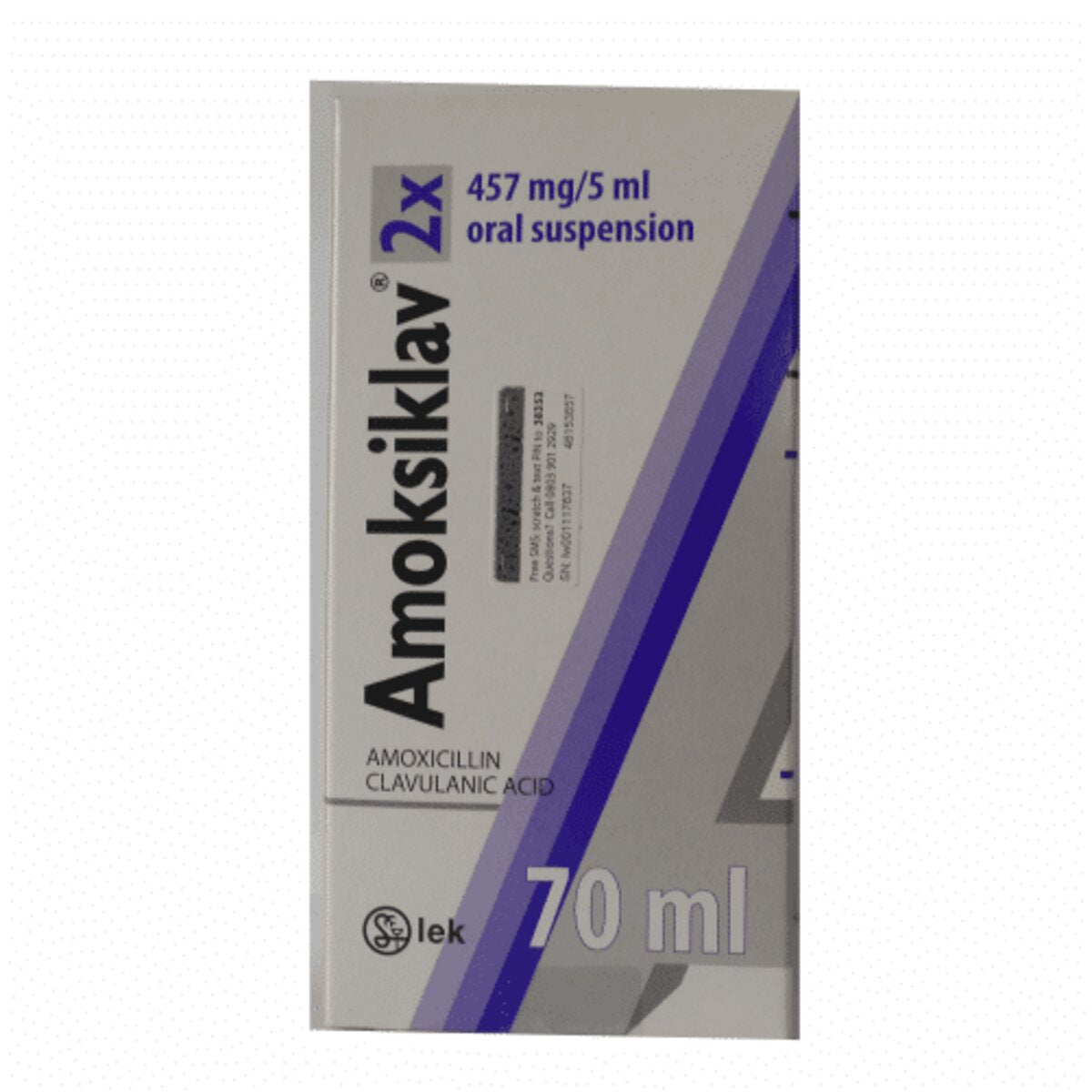 Amoksiklav 457mg/5ml Suspension