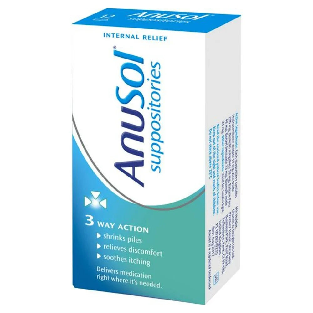 Anusol Suppositories x12