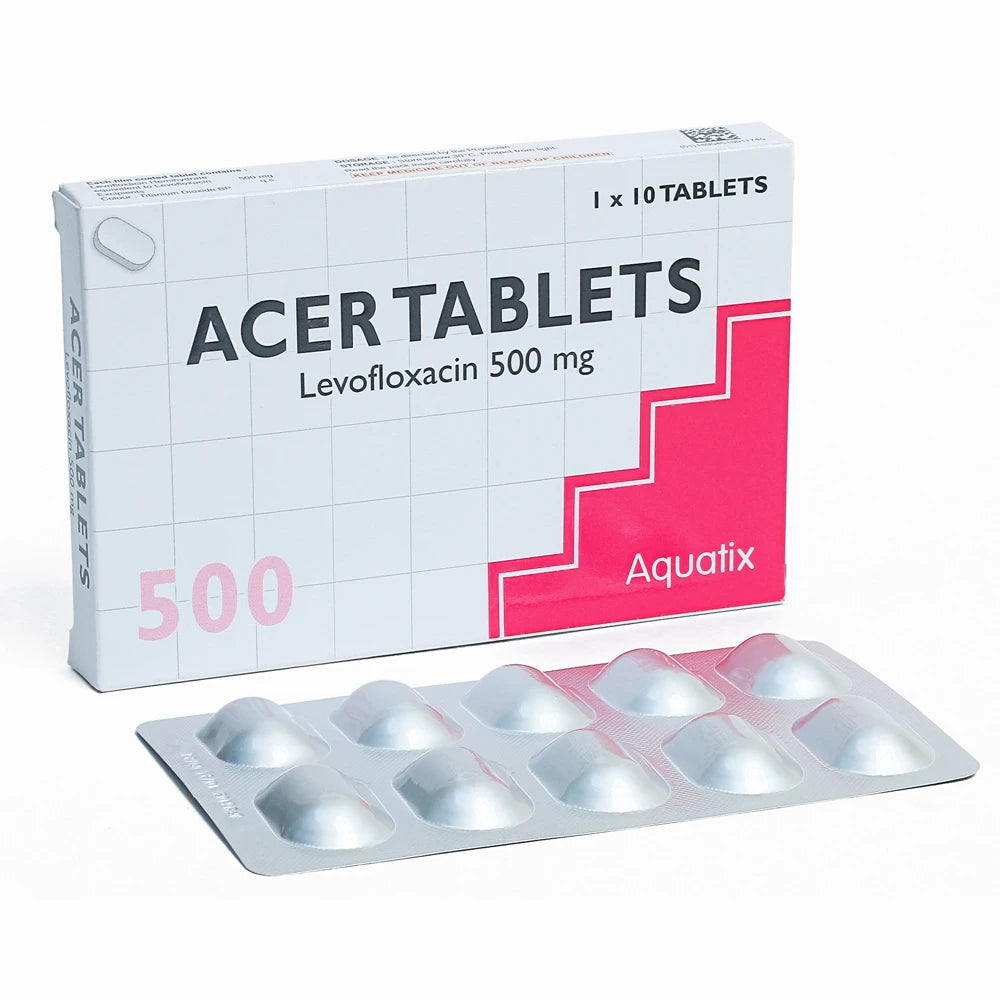 Aquatix Acer Levofloxacin 500mg x10